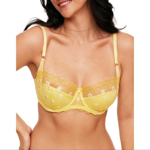 Adore Me Other - Adore Me Women’s Bettie Balconette Bra - Yellow Size 42D NWT